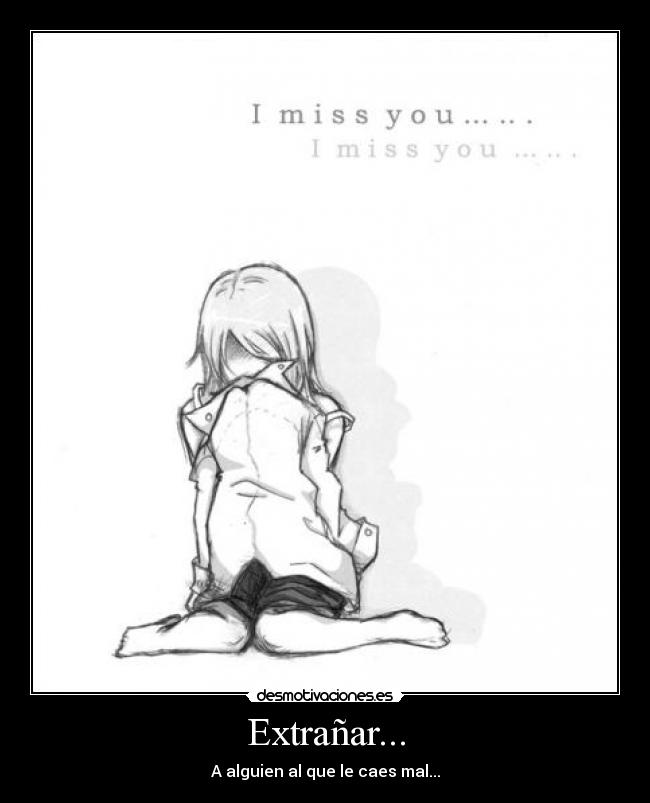 Extrañar... - 