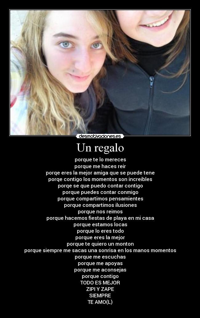 Un regalo - 