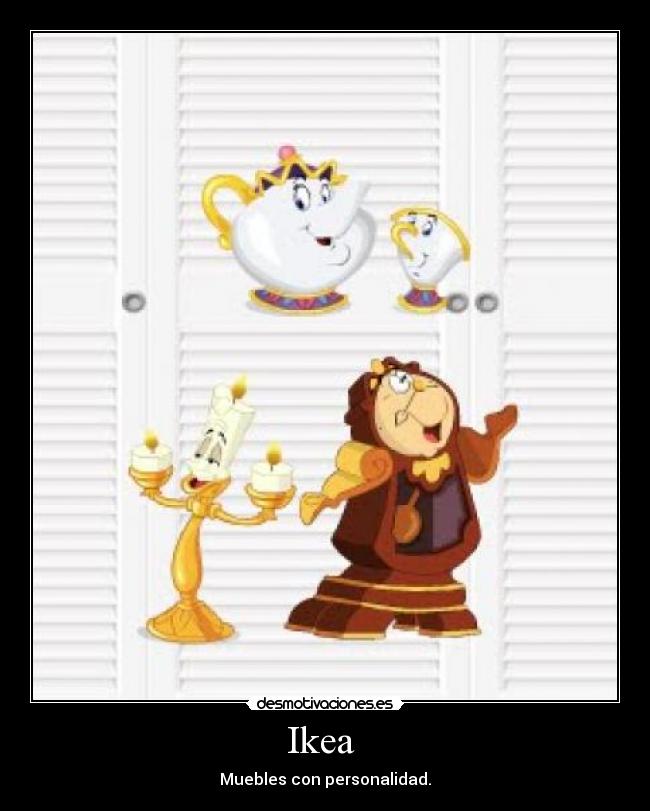 Ikea - Muebles con personalidad.