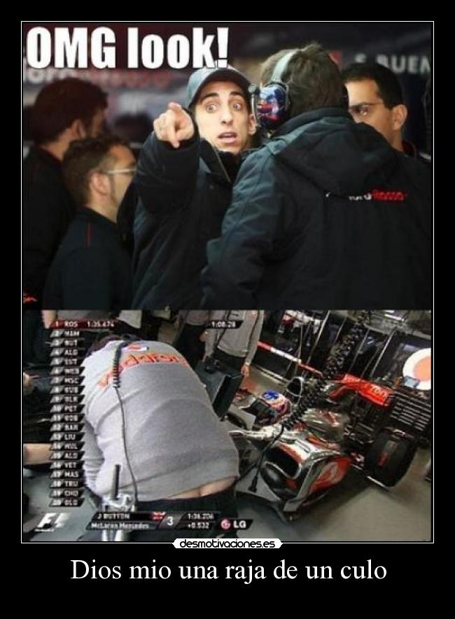 Dios mio una raja de un culo -