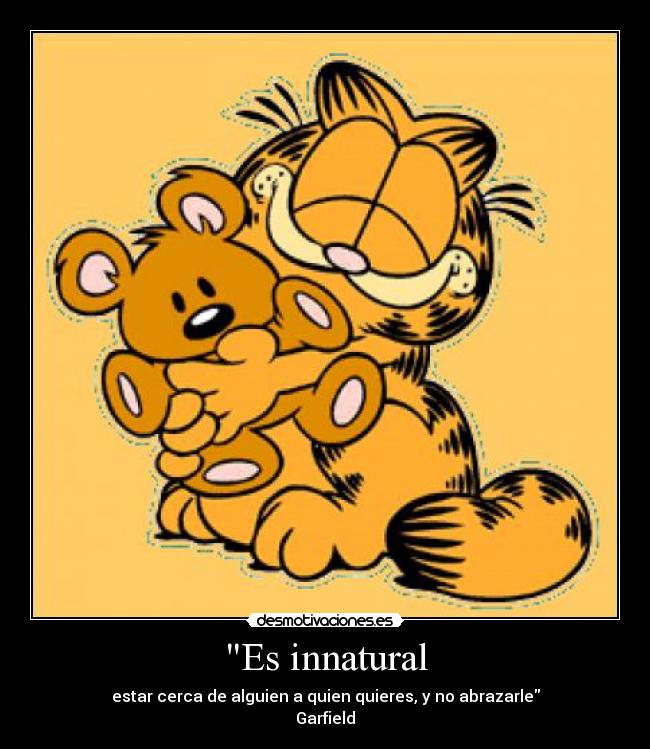 Es innatural -