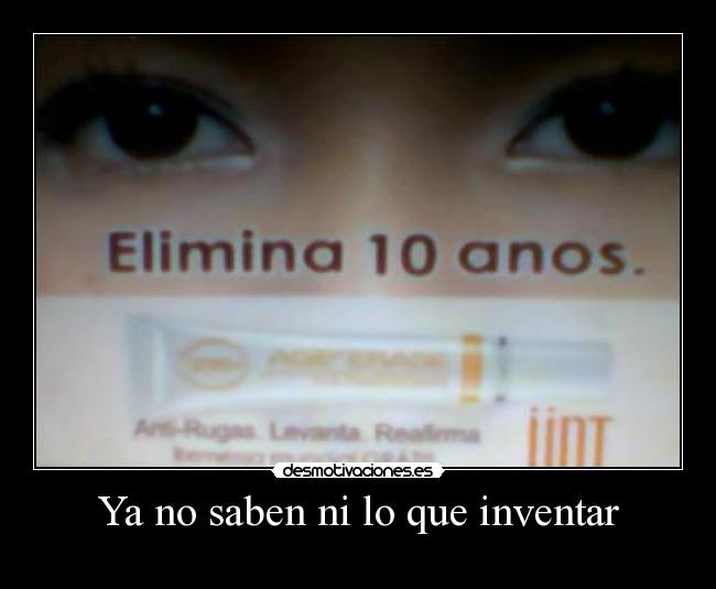 Ya no saben ni lo que inventar -