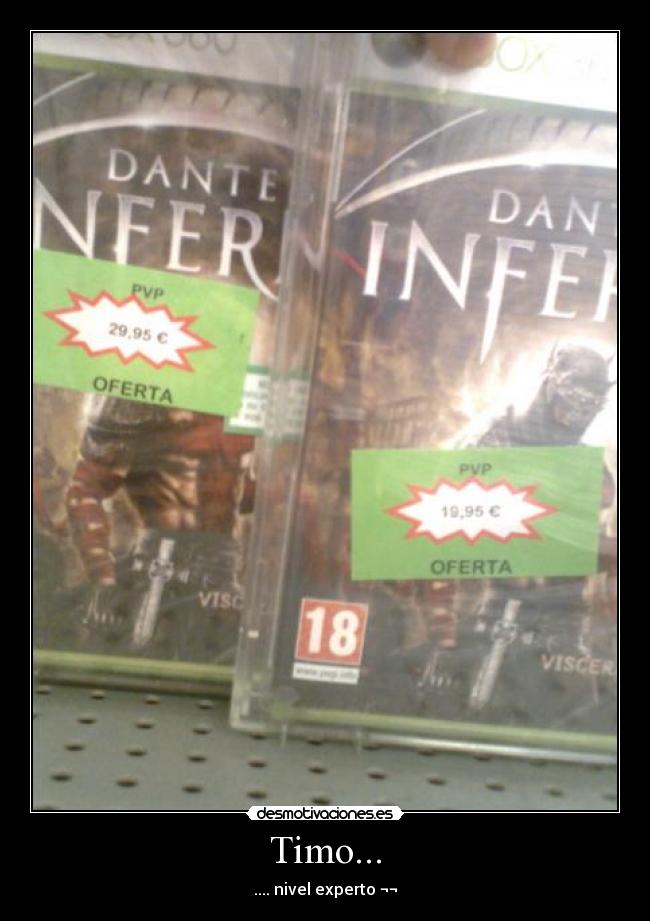 Timo... - .... nivel experto ¬¬