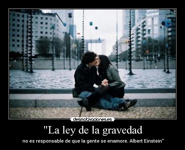 La ley de la gravedad - 
