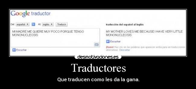 Traductores -