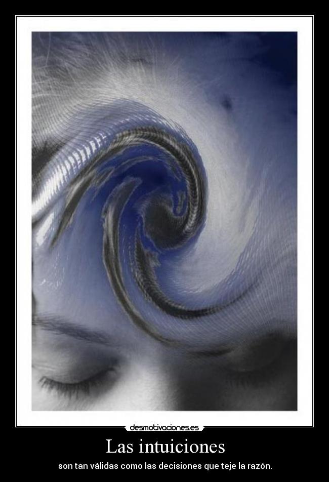 Las intuiciones - 