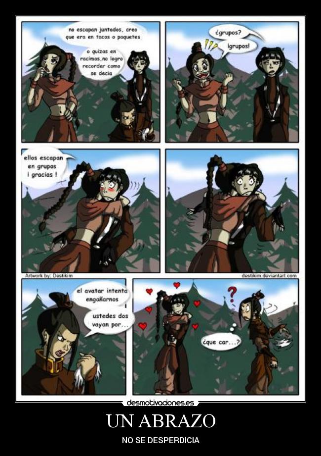 UN ABRAZO - NO SE DESPERDICIA