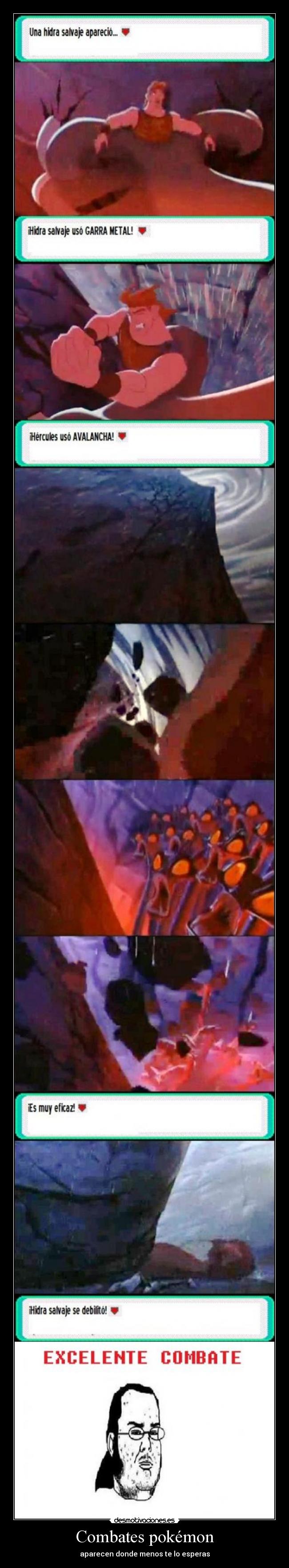 Combates pokémon - aparecen donde menos te lo esperas