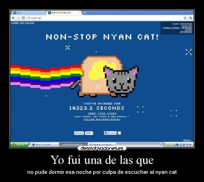 carteles nyan cat desmotivaciones