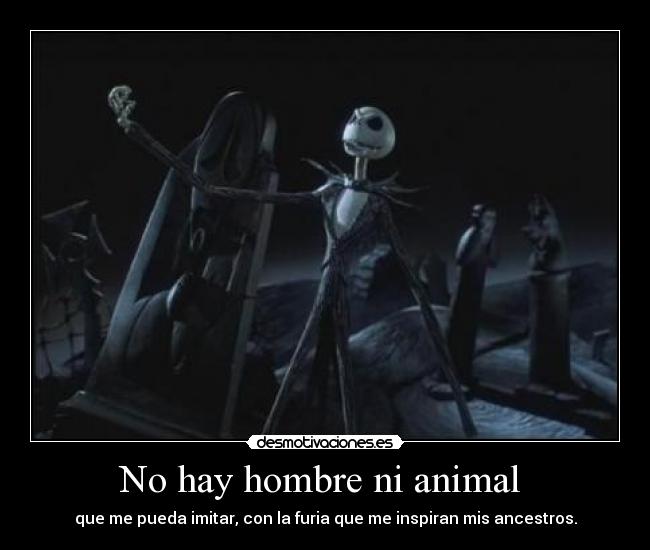 No hay hombre ni animal -