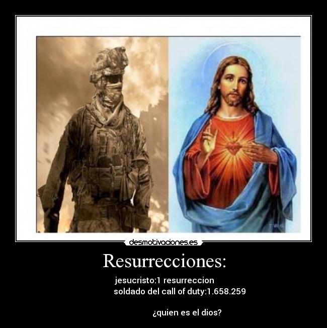 carteles resurrecciones desmotivaciones