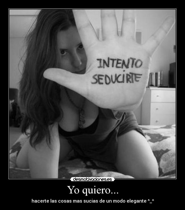 Yo quiero... - 