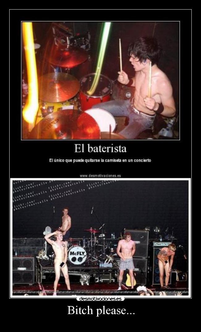 carteles mcfly desnudos bateria desmotivaciones