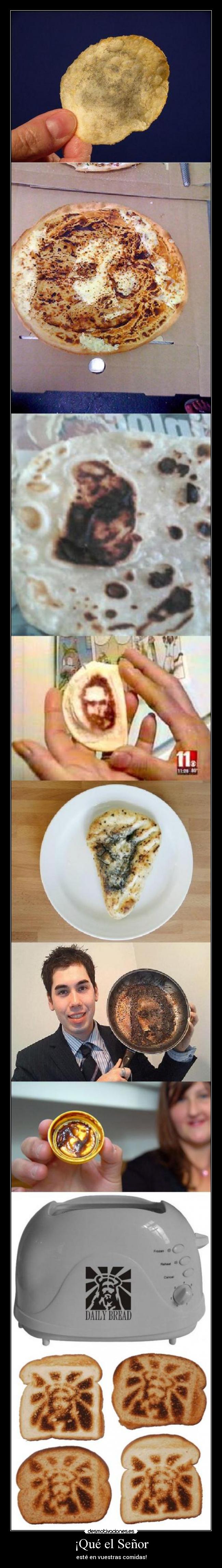 ¡Qué el Señor - esté en vuestras comidas!