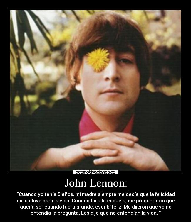 John Lennon: -