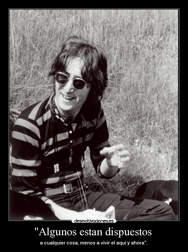 Algunos estan dispuestos  - 