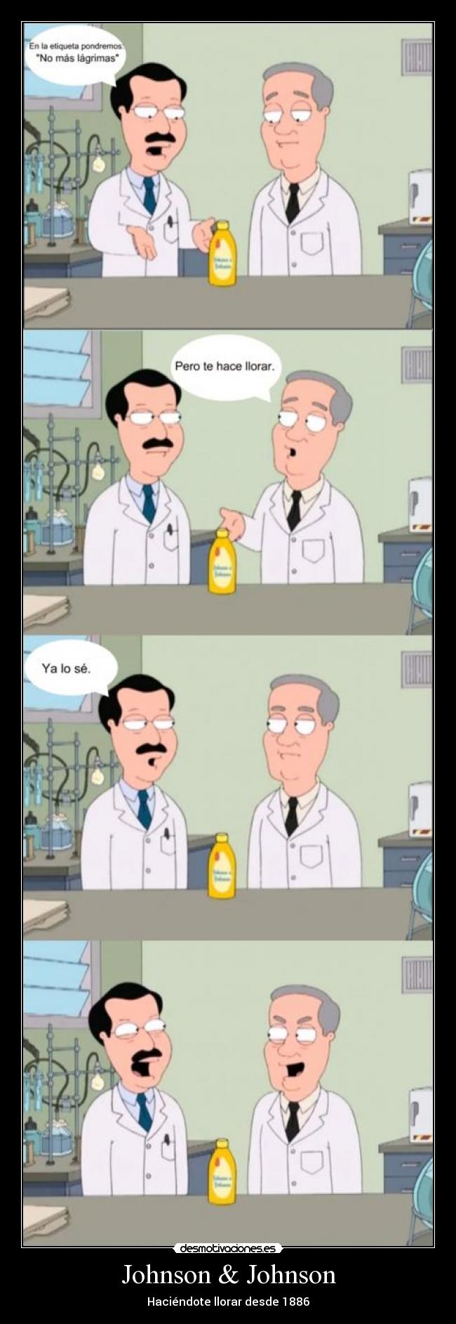 Johnson & Johnson - Haciéndote llorar desde 1886