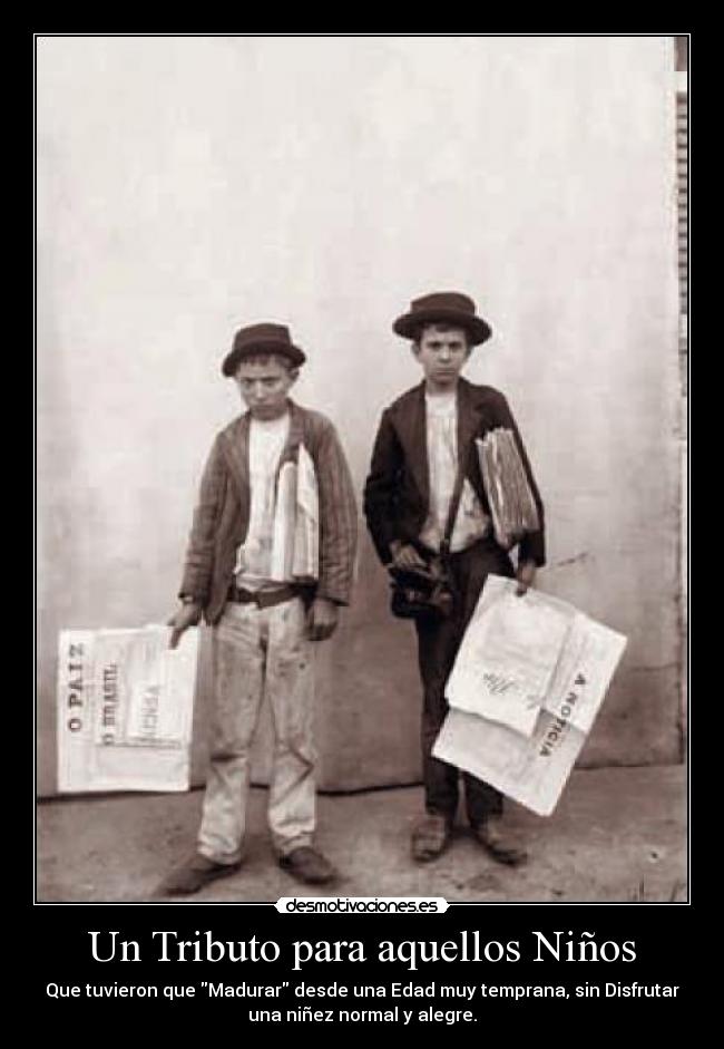 Un Tributo para aquellos Niños -