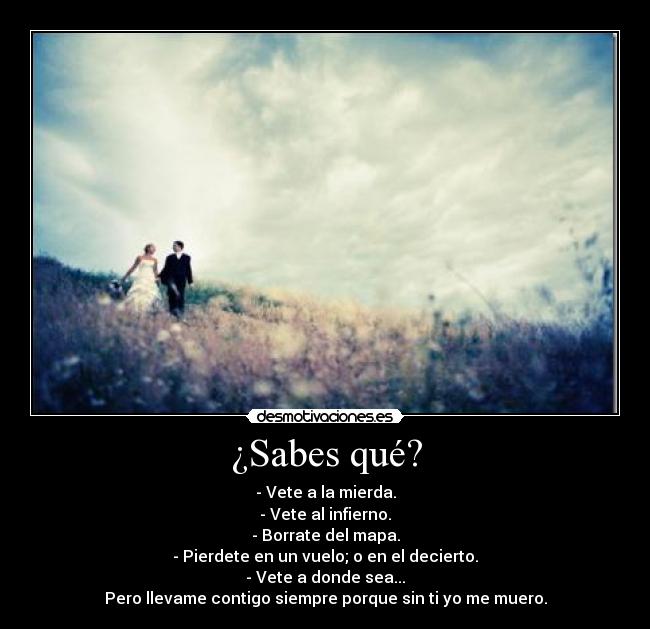 ¿Sabes qué? - 