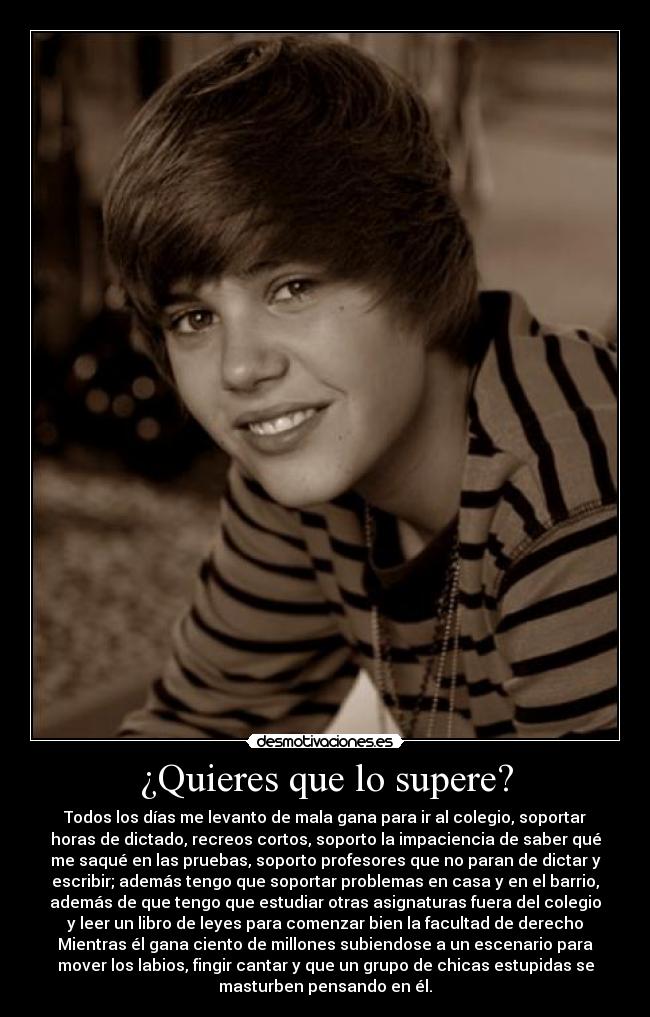 ¿Quieres que lo supere? - 