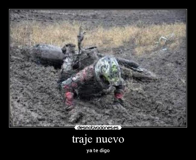 traje nuevo - ya te digo