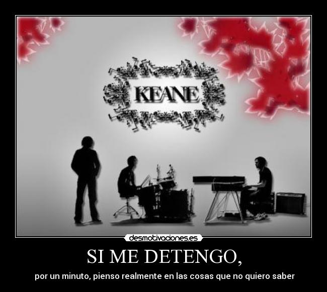 SI ME DETENGO, - 