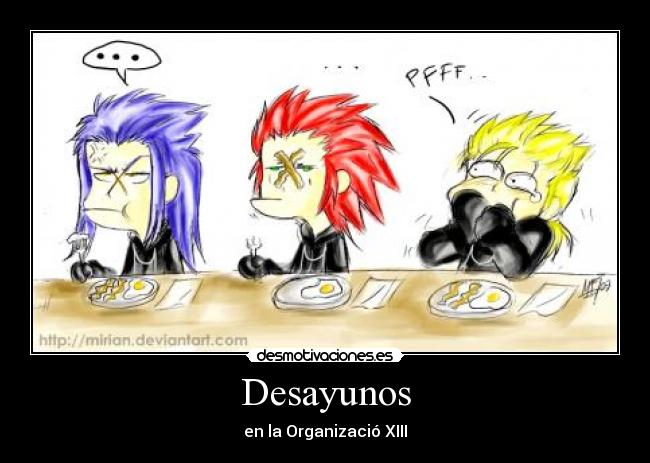 carteles kingdom hearts- organizacion desmotivaciones