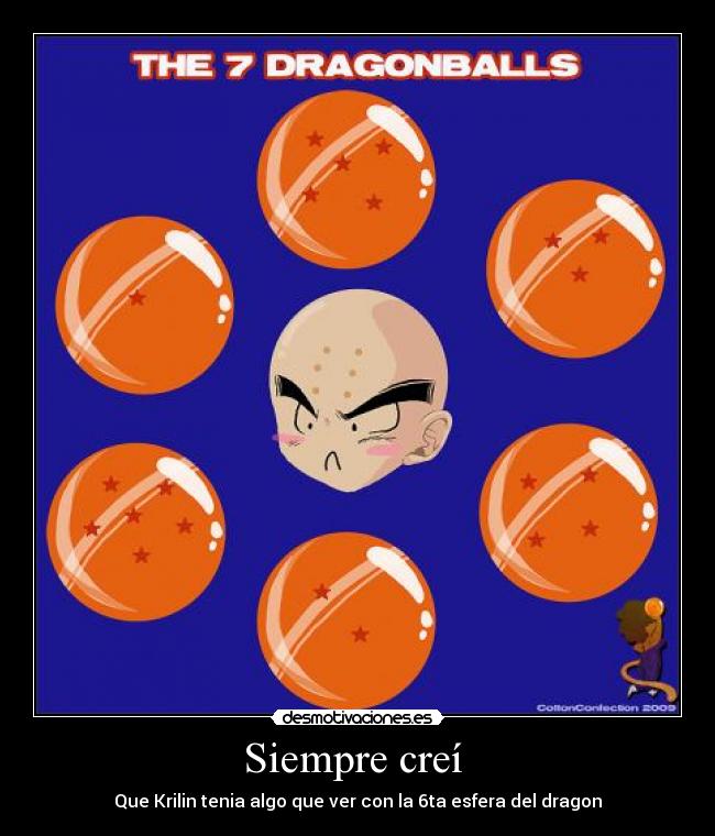 Siempre creí - Que Krilin tenia algo que ver con la 6ta esfera del dragon