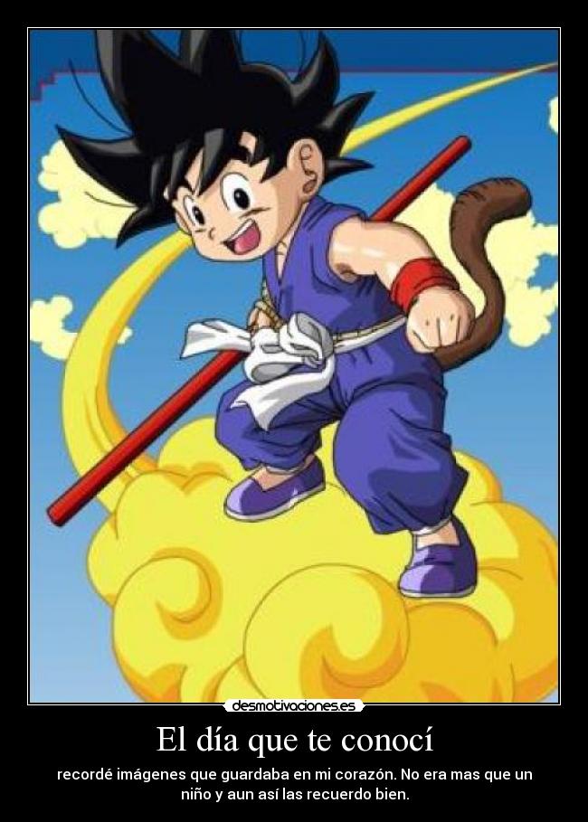 El día que te conocí -