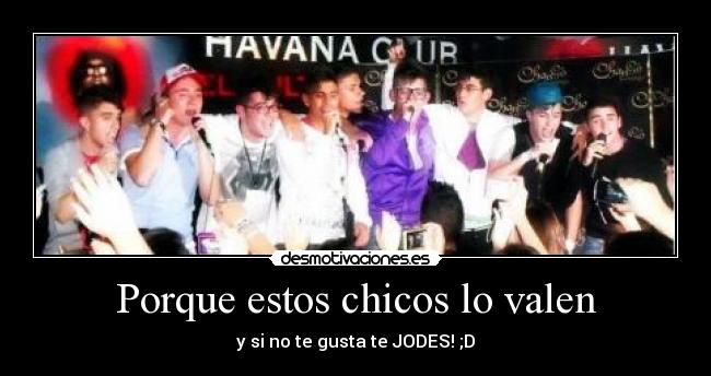 Porque estos chicos lo valen - 