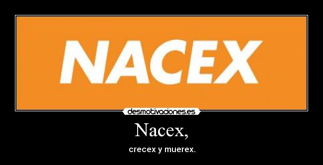 carteles nacex creces muerex desmotivaciones