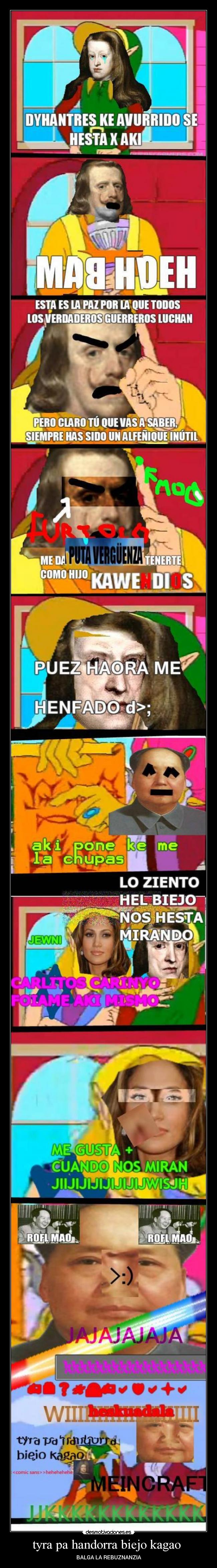 tyra pa handorra biejo kagao  - 