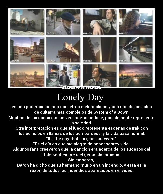 Lonely Day -