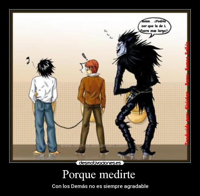 Porque medirte  - 