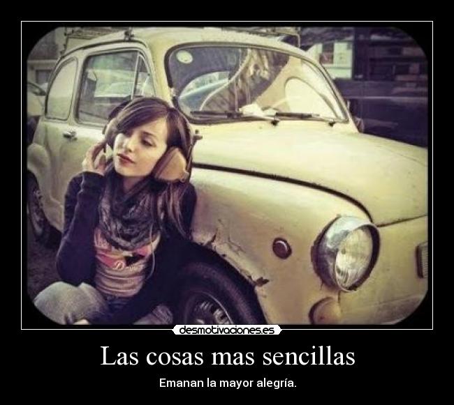 Las cosas mas sencillas - 