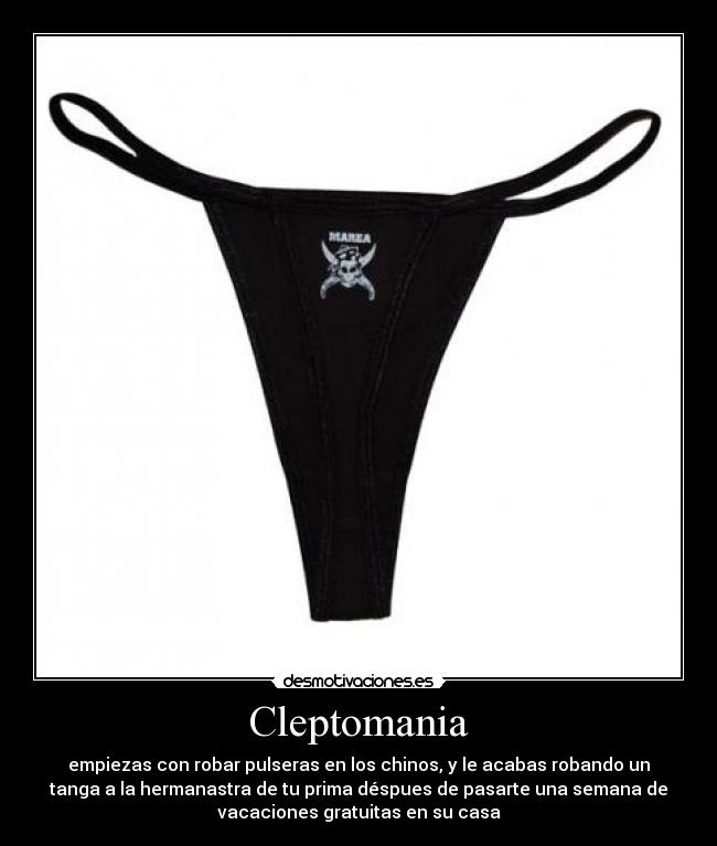 carteles cleptomania robar desmotivaciones