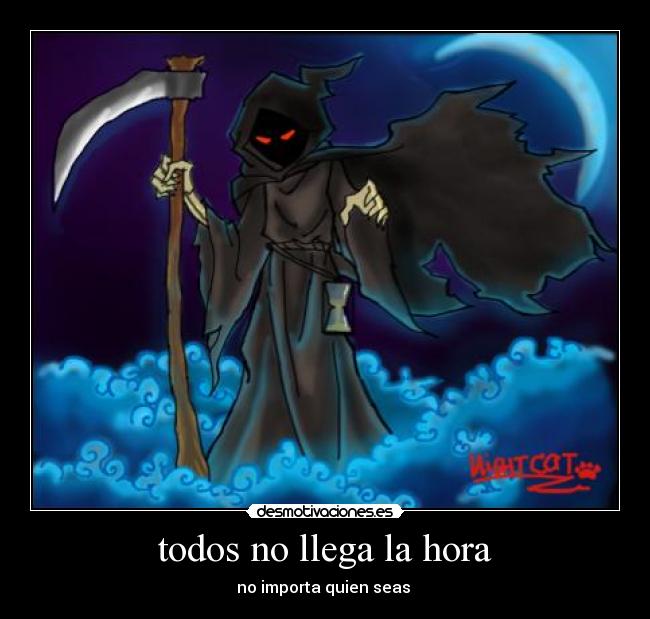 todos no llega la hora -