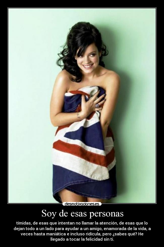 Soy de esas personas - 