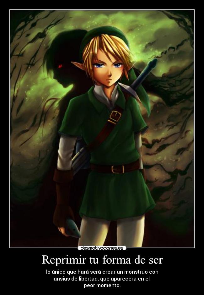 Reprimir tu forma de ser -