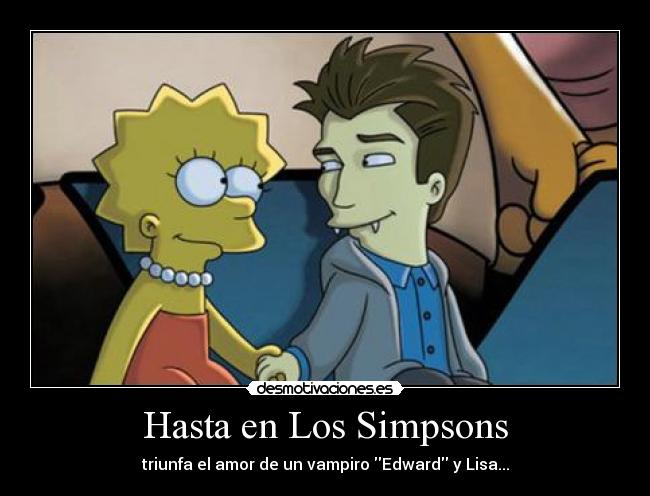 Hasta en Los Simpsons - 