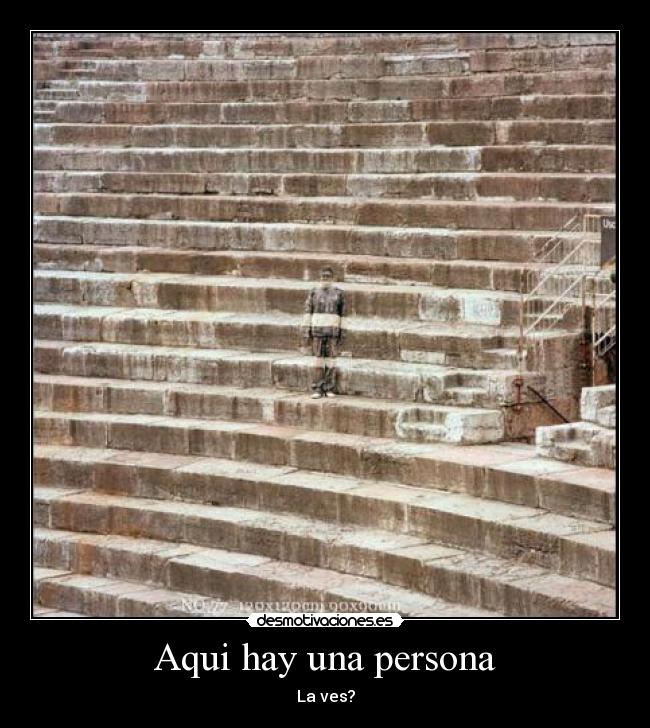 Aqui hay una persona - 