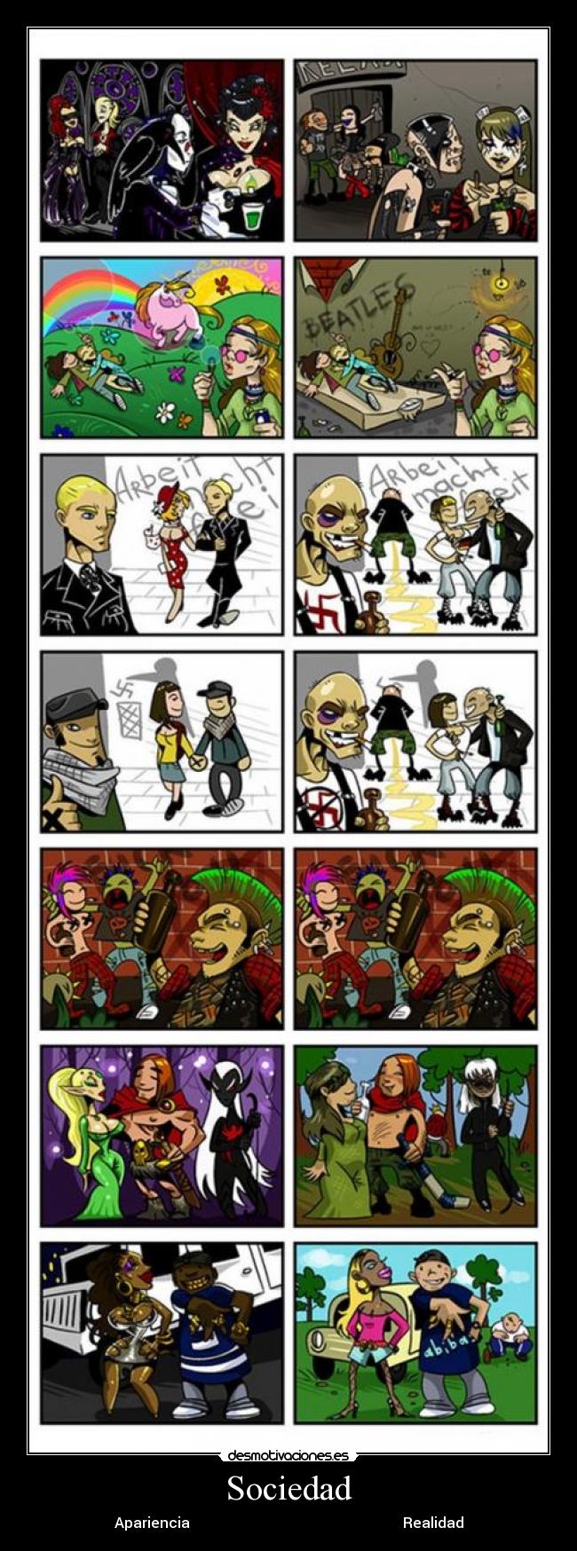 carteles sociedad sociedad desmotivaciones