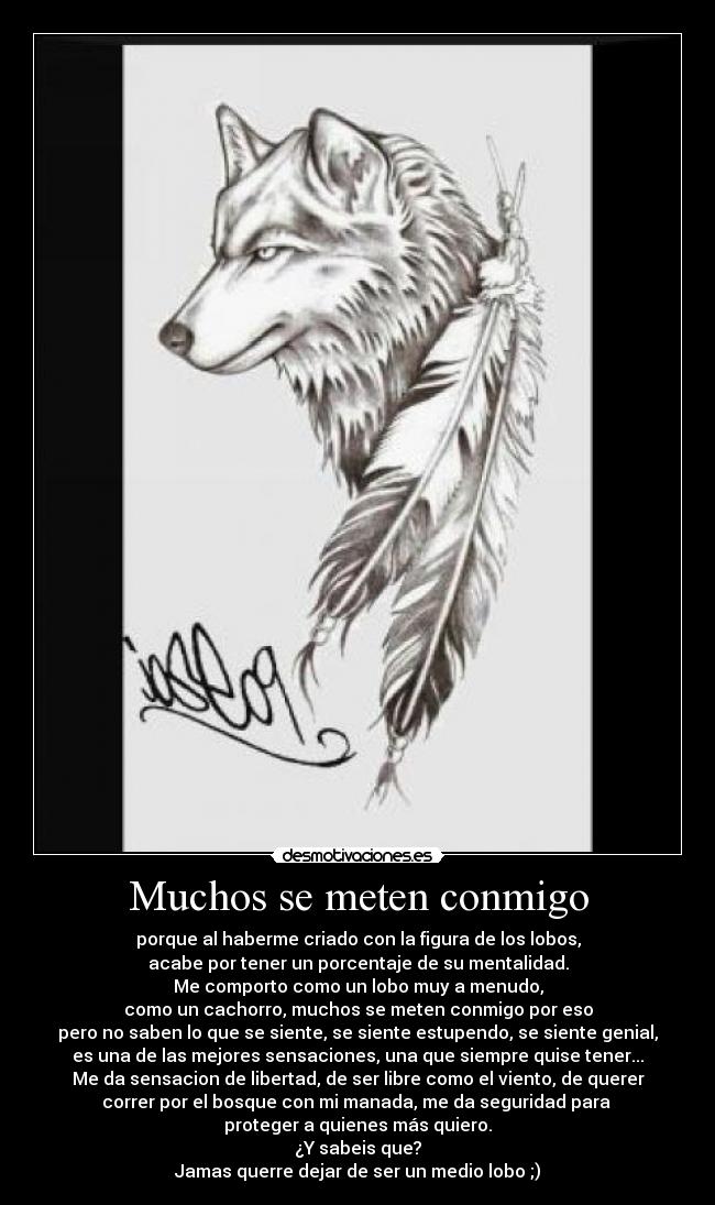 Muchos se meten conmigo -