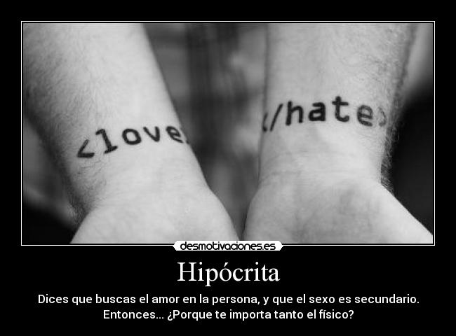Hipócrita -