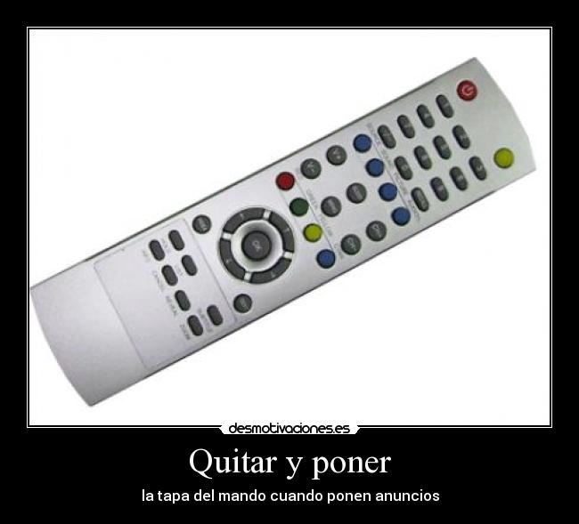 Quitar y poner - 