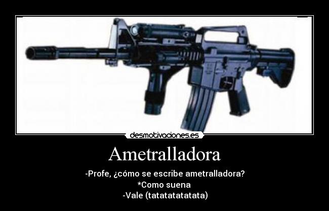Ametralladora - 