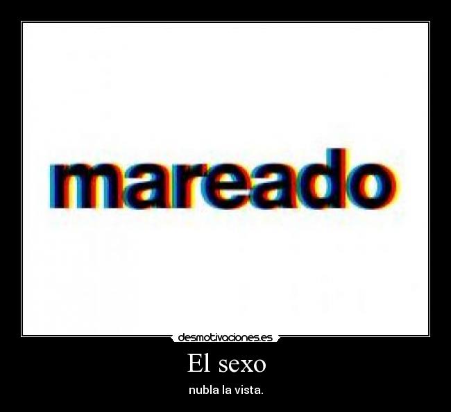 El sexo -