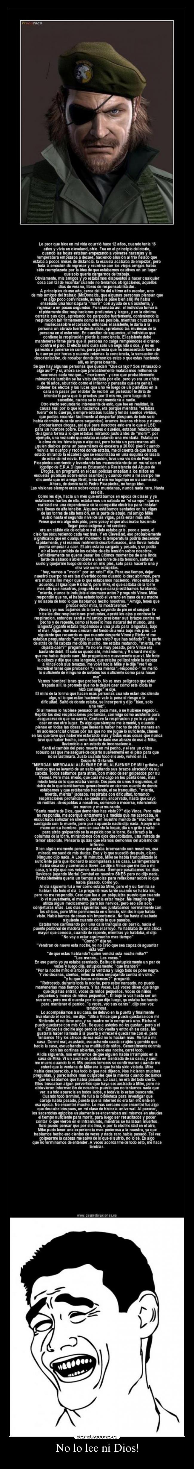 No lo lee ni Dios! - 