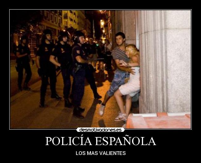 POLICÍA ESPAÑOLA - 