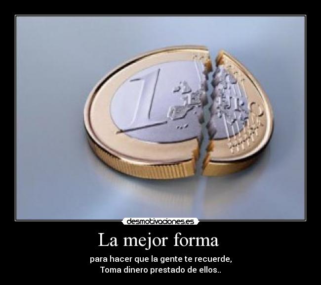La mejor forma  - 